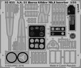 Eduard Details 1/35 Aircraft- AS51 Horsa Glider Mk I Interior for BOM (Painted)