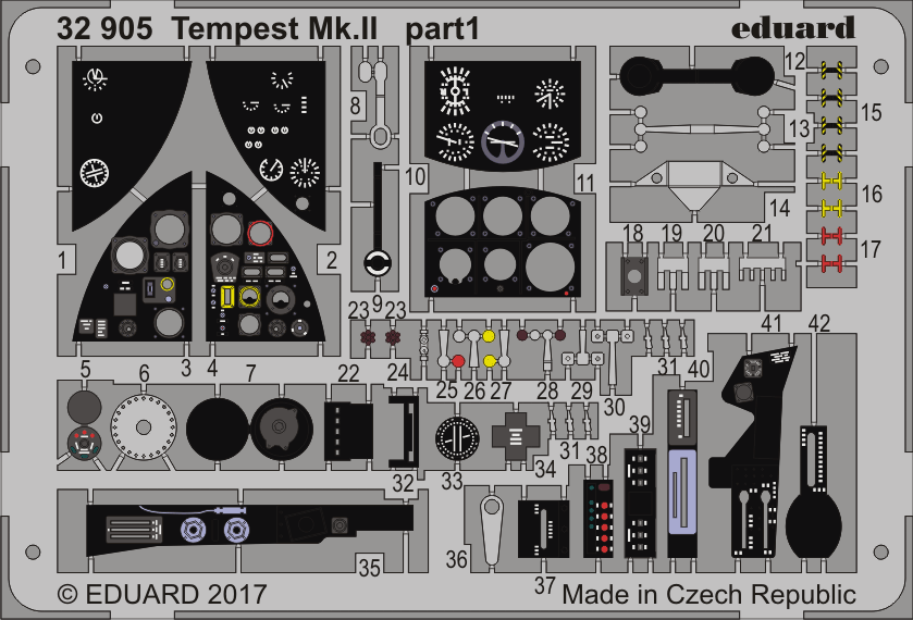 Eduard Aircraft 1/32 Tempest Mk II for SHY (Painted)