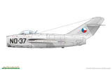 Eduard Aircraft 1/144 MiG15 Fighter Dual Combo Ltd. Edition Kit