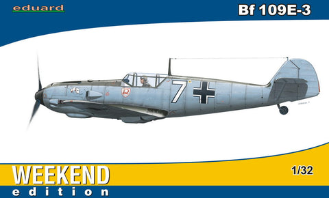 Eduard Aircraft 1/32 Bf109E3 1/JG2 Fighter Germany 1940 Wkd. Edition Kit