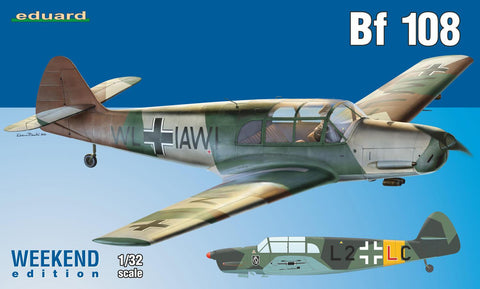 Eduard Aircraft 1/32 Bf108 Fighter Wkd Edition Kit