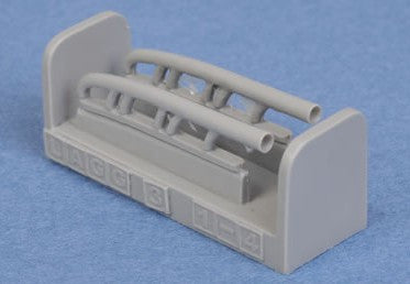 Quickboost Details 1/48 LaGG Series 1-4 Exhaust for ICM