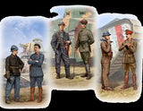 Master Box Ltd 1/35 French, German, British Private & Officer Tankmen of WWI (6) Kit