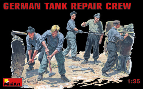 MiniArt Military Models 1/35 German Tank Repair Crew Kit