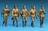 MiniArt Military Models 1/35 Soviet Infantry w/Weapons & Equipment Special Edition Kit