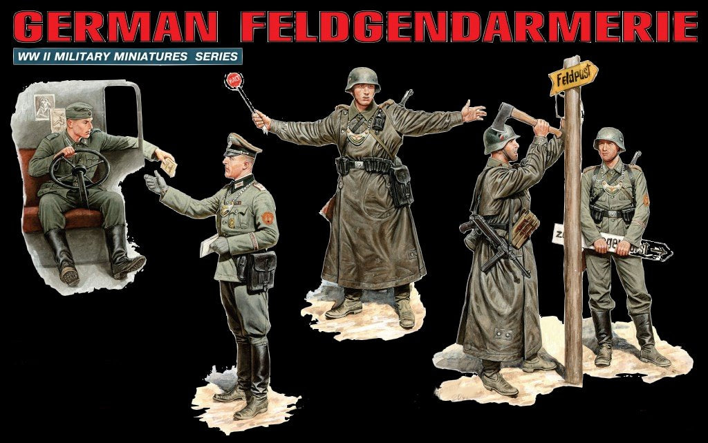 MiniArt Military Models 1/35 German Field Police Kit