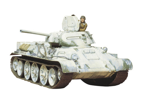 Tamiya Military 1/35 Russian T34/76 Tank 1942 (Re-Issue) Kit