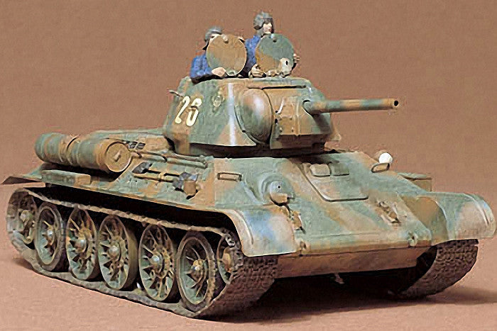 Tamiya Military 1/35 Russian T34/76 Tank 1943 Kit
