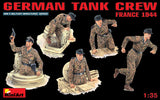 MiniArt Military Models 1/35 German Tank Crew France 1944 Kit