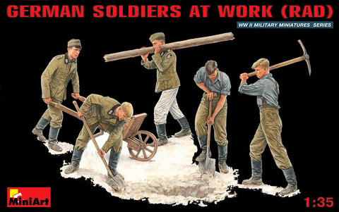 MiniArt Military Models 1/35 German Soldiers at Work Kit
