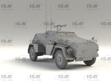 ICM Military 1/35 SdKfz 247 Ausf B Armored Vehicle w/MG 34 Machine Gun Kit