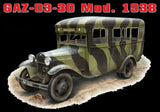MiniArt Military 1/35 GAZ03-30 Mod 1938 Military Bus Kit