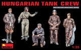 MiniArt Military Models 1/35 Hungarian Tank Crew (5) Kit