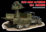 MiniArt Military Models 1/35 GAZ-AAA Truck w/Quad M4 Maxim Gun Kit