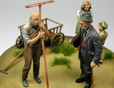 Master Box Ltd 1/35 WWII Civilians Western Region (4) Kit