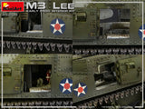 MiniArt Military 1/35 M3 Lee Early Production Tank w/Full Interior (New Tool) Kit