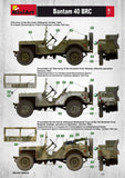 MiniArt Military 1/35 WWII Bantam 40BRC Military Car w/Gun & 5 Crew Kit