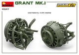 MiniArt Military 1/35 M3 Grant Mk1 Tank w/Full Interior (New Tool) Kit