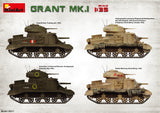 MiniArt Military 1/35 M3 Grant Mk1 Tank w/Full Interior (New Tool) Kit