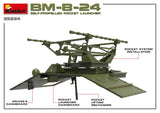 MiniArt Military 1/35 BM8-24 Self-Propelled Rocket Launcher (New Tool) Kit