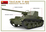 MiniArt Military 1/35 WWII Romanian Tacam T60 76mm SPG Tank w/Full Interior Kit