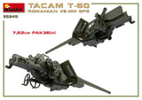 MiniArt Military 1/35 WWII Romanian Tacam T60 76mm SPG Tank w/Full Interior Kit