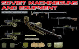 MiniArt Military 1/35 Soviet Machine Guns & Equipment Kit