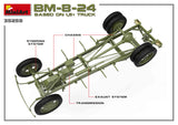 MiniArt Military 1/35 Soviet BM8-24 Rocket Launcher Based on 1.5-Ton Truck (New Tool) Kit