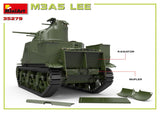 MiniArt Military 1/35 WWII M3A5 Lee Medium Tank (New Tool) Kit