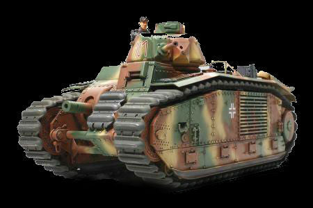 Tamiya Military 1/35 German Army B1 Bis Tank Kit
