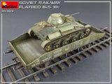 MiniArt Military 1/35 WWII Soviet 16.5-18 Ton Railway Flatbed Kit