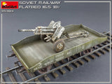 MiniArt Military 1/35 WWII Soviet 16.5-18 Ton Railway Flatbed Kit