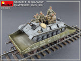 MiniArt Military 1/35 WWII Soviet 16.5-18 Ton Railway Flatbed Kit