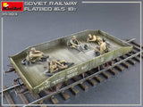 MiniArt Military 1/35 WWII Soviet 16.5-18 Ton Railway Flatbed Kit