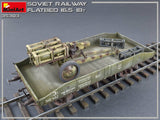 MiniArt Military 1/35 WWII Soviet 16.5-18 Ton Railway Flatbed Kit