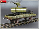 MiniArt Military 1/35 WWII Soviet 16.5-18 Ton Railway Flatbed Kit