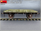 MiniArt Military 1/35 WWII Soviet 16.5-18 Ton Railway Flatbed Kit