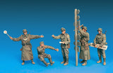 MiniArt Military 1/35 German Field Police (5) w/Weapons (Special Edition) Kit