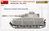 MiniArt Military 1/35 WWII PzKpfw IV Ausf J Nibelungenwerk Late Production Tank w/Full Interior (New Tool) Kit