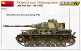 MiniArt Military 1/35 WWII PzKpfw IV Ausf J Nibelungenwerk Late Production Tank w/Full Interior (New Tool) Kit