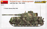 MiniArt Military 1/35 WWII PzKpfw IV Ausf J Nibelungenwerk Late Production Tank w/Full Interior (New Tool) Kit