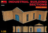 MiniArt Military Models 1/35 Industrial Brick Type Building Sections Module Design Kit