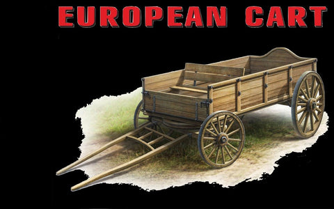 MiniArt Military Models 1/35 European Cart Wooden Type Kit