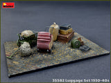 MiniArt Military 1/35 Luggage Set 1930-40s (Dock Cart, Pram, Suitcases & Bags) (New Tool) Kit