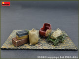 MiniArt Military 1/35 Luggage Set 1930-40s (Dock Cart, Pram, Suitcases & Bags) (New Tool) Kit