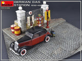 MiniAt Military 1/35 German Gas Station 1930-40s (New Tool) Kit