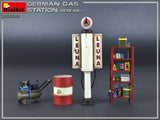 MiniAt Military 1/35 German Gas Station 1930-40s (New Tool) Kit