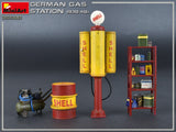 MiniAt Military 1/35 German Gas Station 1930-40s (New Tool) Kit