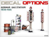 MiniAt Military 1/35 German Gas Station 1930-40s (New Tool) Kit