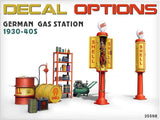 MiniAt Military 1/35 German Gas Station 1930-40s (New Tool) Kit